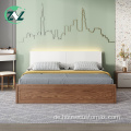 Nordic Modern Holz Schlafzimmer Betten Modernes Bett